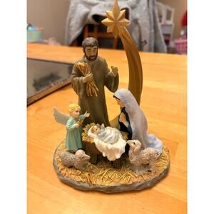 Pipka Holy Night Nativity Figurine 30030 Prizm Inc 2010 Handcrafted Christmas